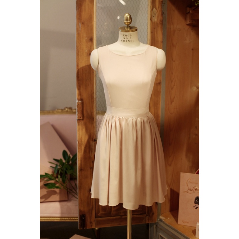 YW478 Đầm Xòe nữ hè sát nách hàng nhập