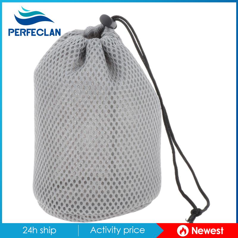 Túi Lưới Đựng Chai Lọ Có Dây Rút Dùng Ngoài Trời