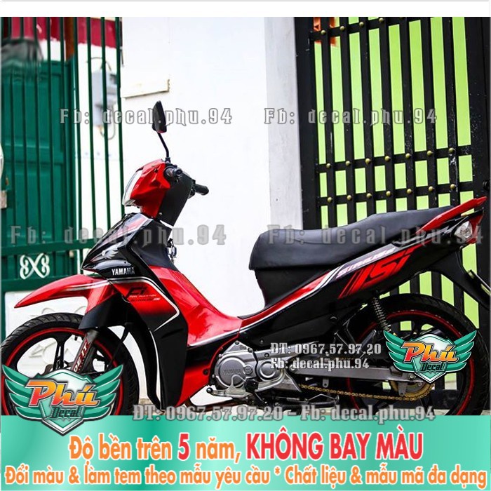 Tem rời Sirius FI đỏ đen (P) -1