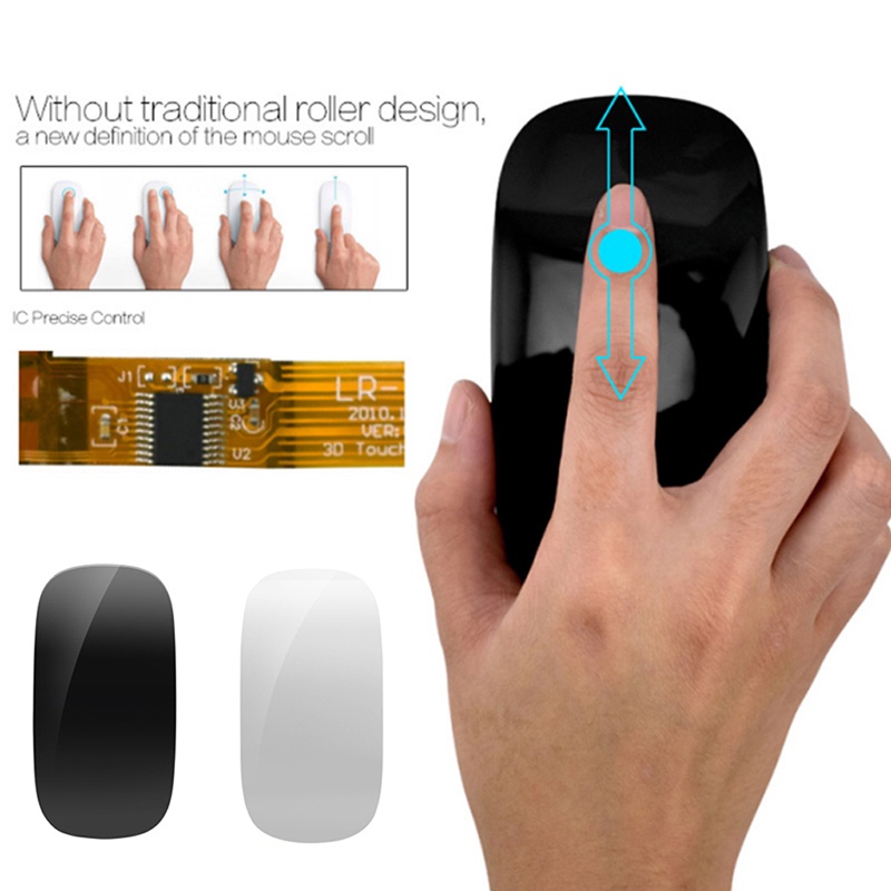 Chuột Máy Tính 2.4G 1200DPI 3 Phím Siêu Tĩnh