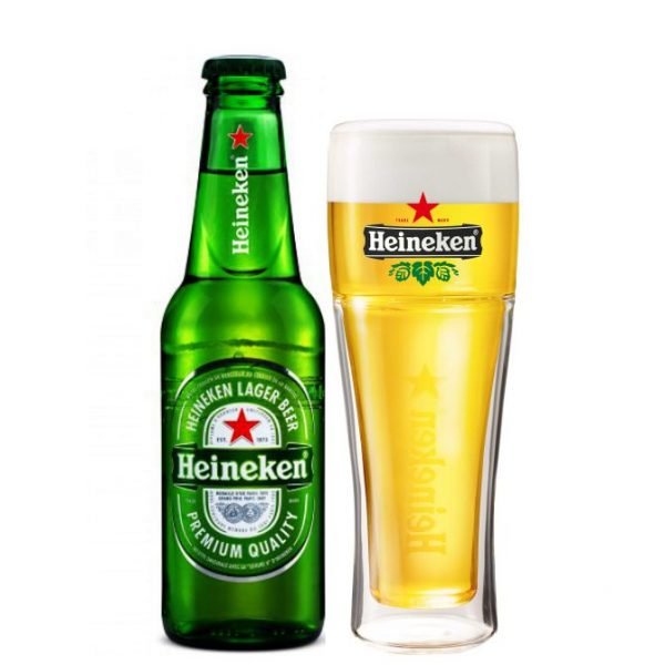 Thùng 20 chai Bia Heineken Pháp Chai 250ml