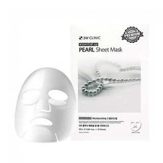 Mặt Nạ Giấy 3W Pearl Sheet Mask (miếng)