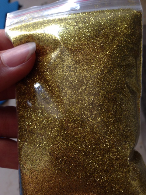 Combo 4 gói kim tuyến hạt mịn 200gram màu đẹp