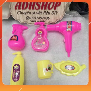 Set 6 món đồ chơi chăm sóc tóc cho búp bê bằng nhựa adhshop