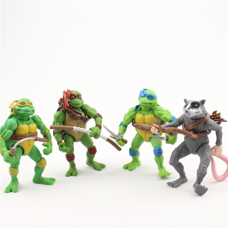 Bộ 06 Mô Hình Ninja Rùa Cao 12 cm