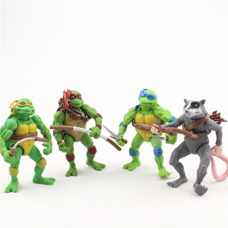 XẢ KHO - Bộ 06 Mô Hình Ninja Rùa Cao 12 cm
