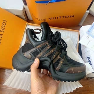 Giày LVs nâu cao cấp (free ship)