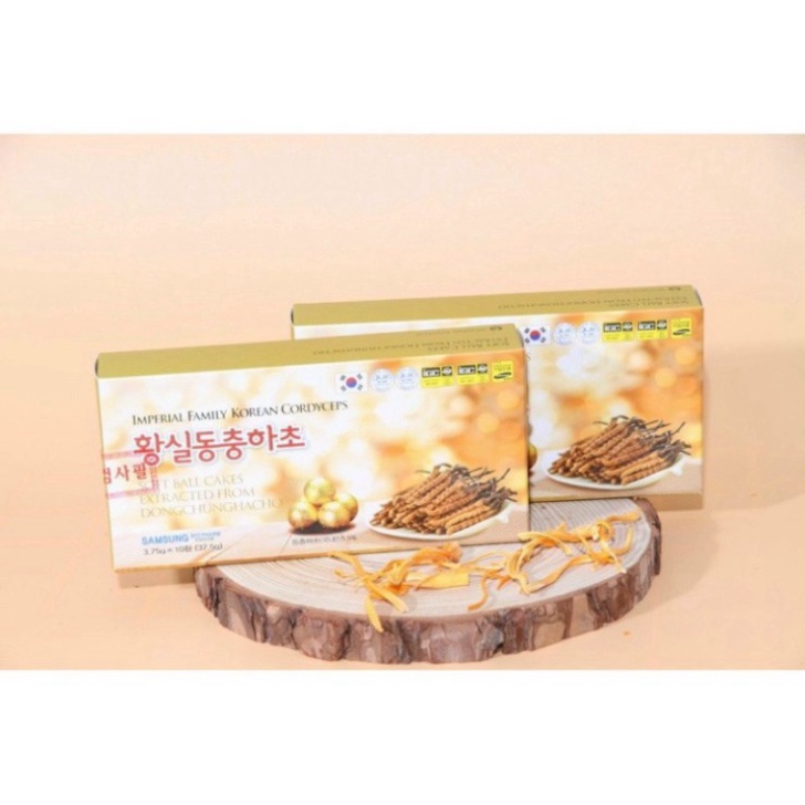 Viên Uống Đông Trùng Hạ Thảo Hàn Quốc, Hộp 10Viên [ Hàng Mới Về ]