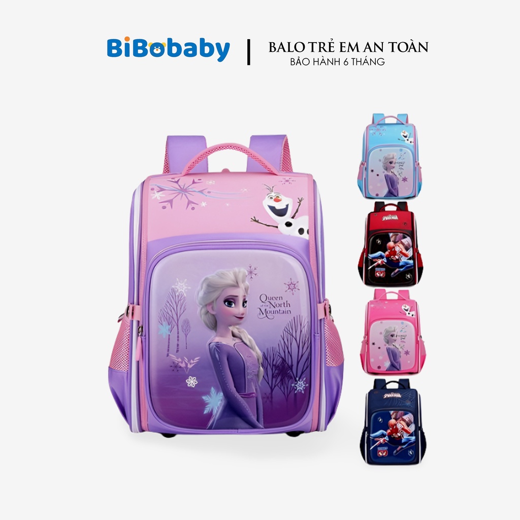 Balo trẻ tiểu học chống nước, ba lô chống gù cho bé trai và gái BF 2081