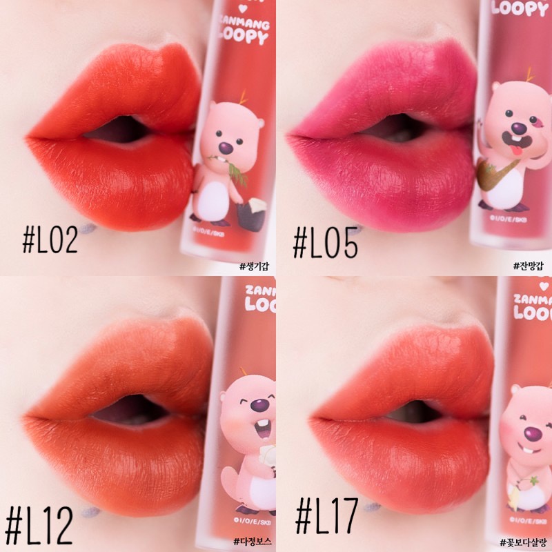 Son kem Bbia Last Velvet Lip Tint các Version