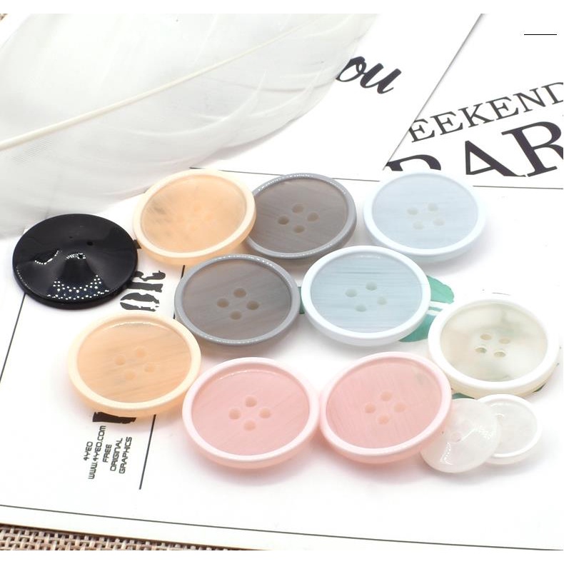 Set 10 nút áo nhựa 4 lỗ chất lượng cao