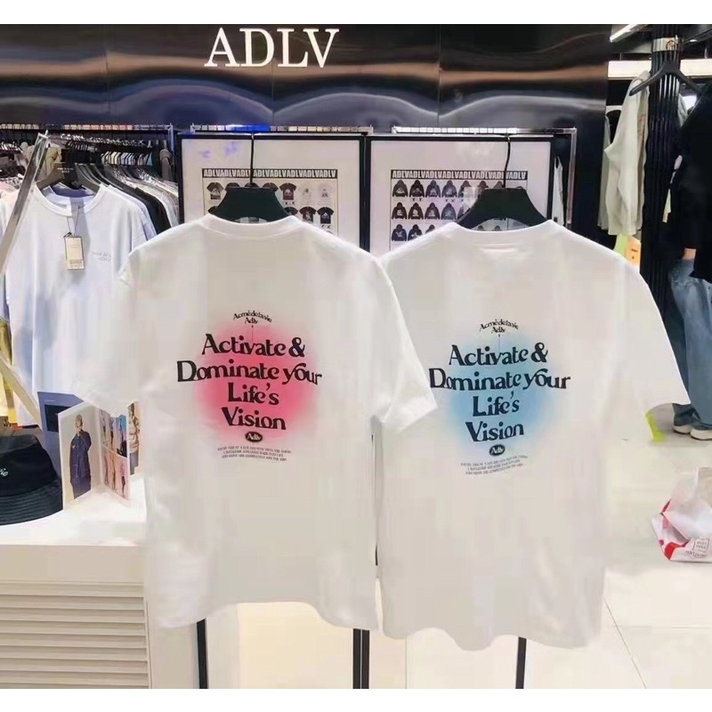 | 𝗔𝗨𝗧𝗛𝗘𝗡𝗧𝗜𝗖 𝗢𝗡𝗟𝗬 | ÁO THUN ADLV HÀN QUỐC NAM NỮ CHÍNH HÃNG