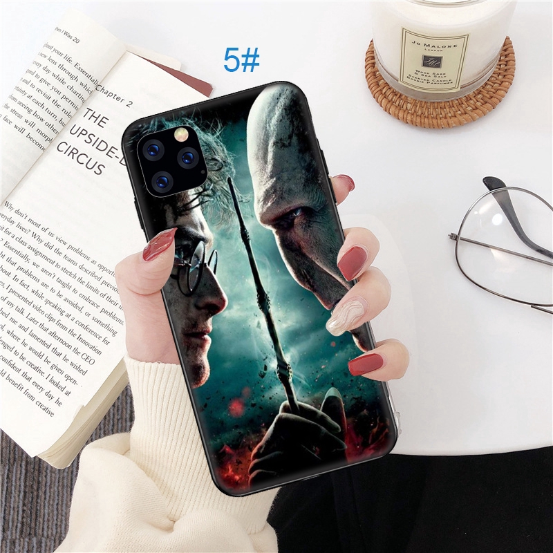 Ốp điện thoại in hình Harry Potter đẹp mắt cho iPhone 5 5s Se 6 6S 7 8 Plus X XR Xs Max