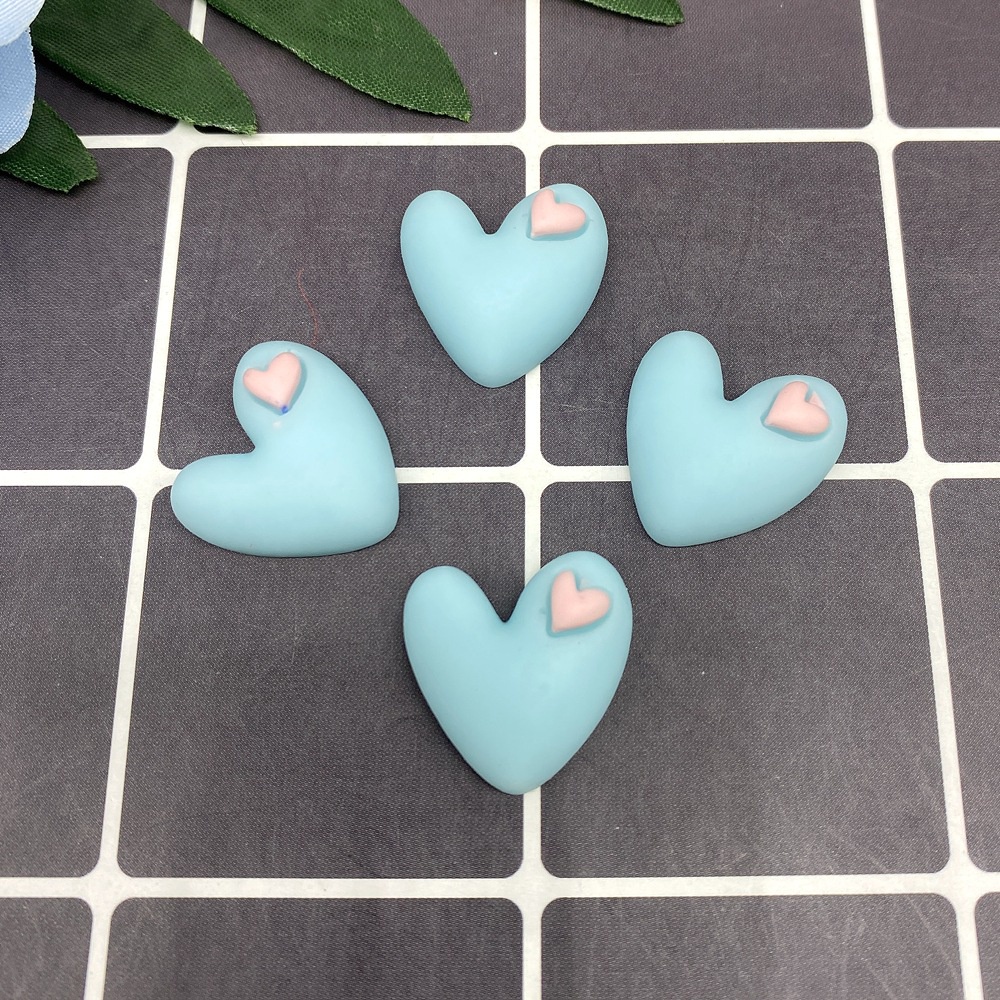 Mô Hình Trái Tim Bằng Nhựa Resin Trang Trí Điện Thoại Diy Cho Bé