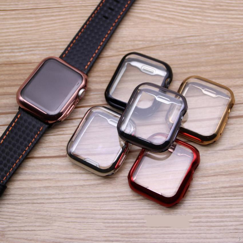 ▧Ốp Bảo Vệ Mặt Đồng Hồ Thông Minh Apple Watch Series 6 SE 5 4 3 2 1 44mm 40mm 42mm 38mm