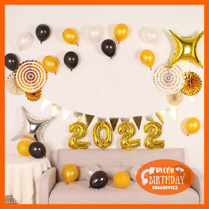 Set Trang Trí Lễ Hội SIÊU RẺ Trang Trí Noel, Lễ Tết, Chúc Mừng Ngày 8/3 - 20/10 - 20/11 Tặng Kèm Đồ Bơm Băng Dính