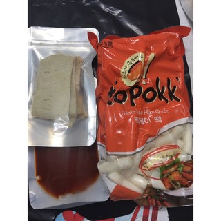 Bánh gạo truyền thống 500gr+chả cá 200gr+sốt 150gr