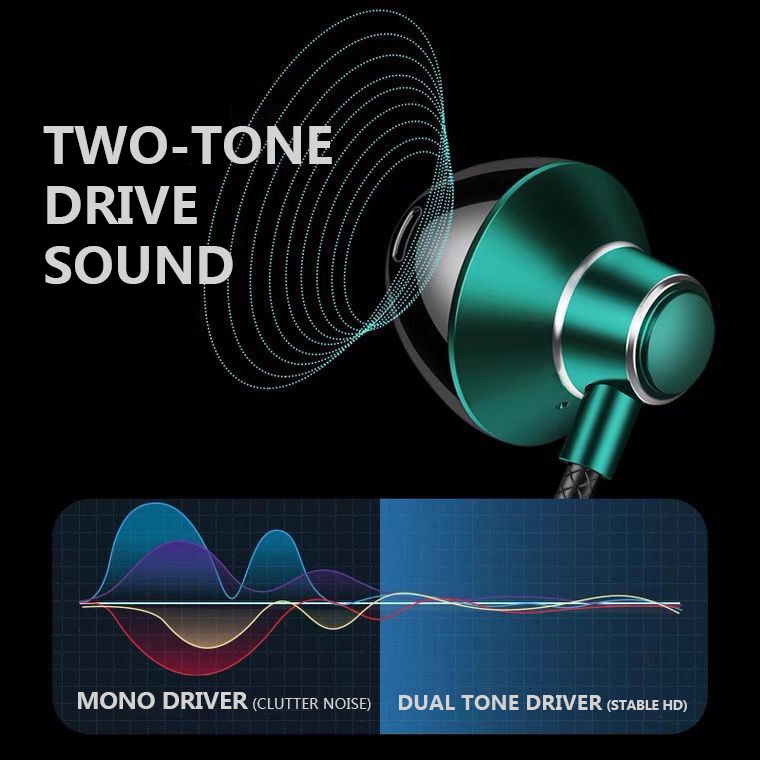 Tai nghe thể thao nhét tai NEWMSNR có dây type C chất lượng cao