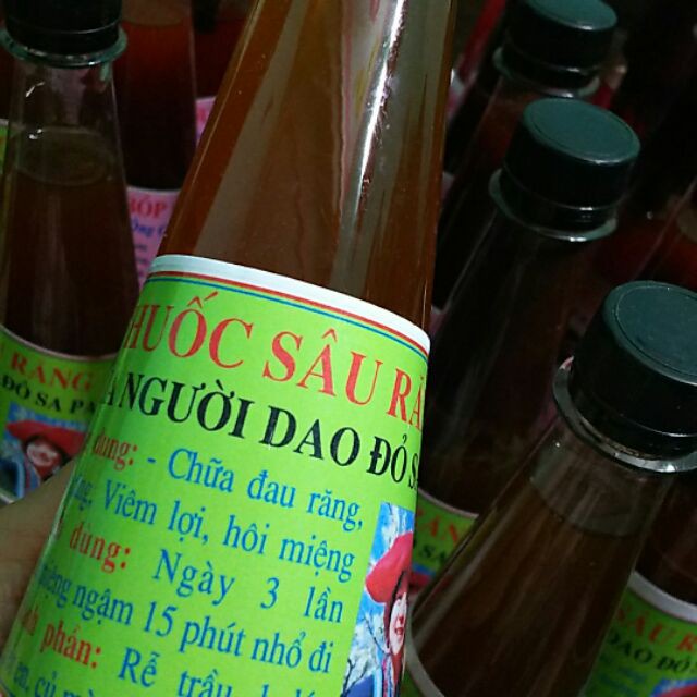 Thuốc sâu răng - hôi miệng dao đỏ