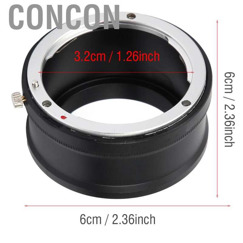 CONCON MF Metal Lens Mount Adapter Ring for Nikon AI to Sony NEX DSLR Camera