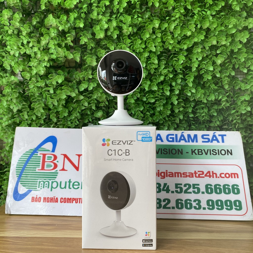 Camera IP Ezviz C1C-B độ phân giải 1080P trong nhà, đàm thoại 2 chiều