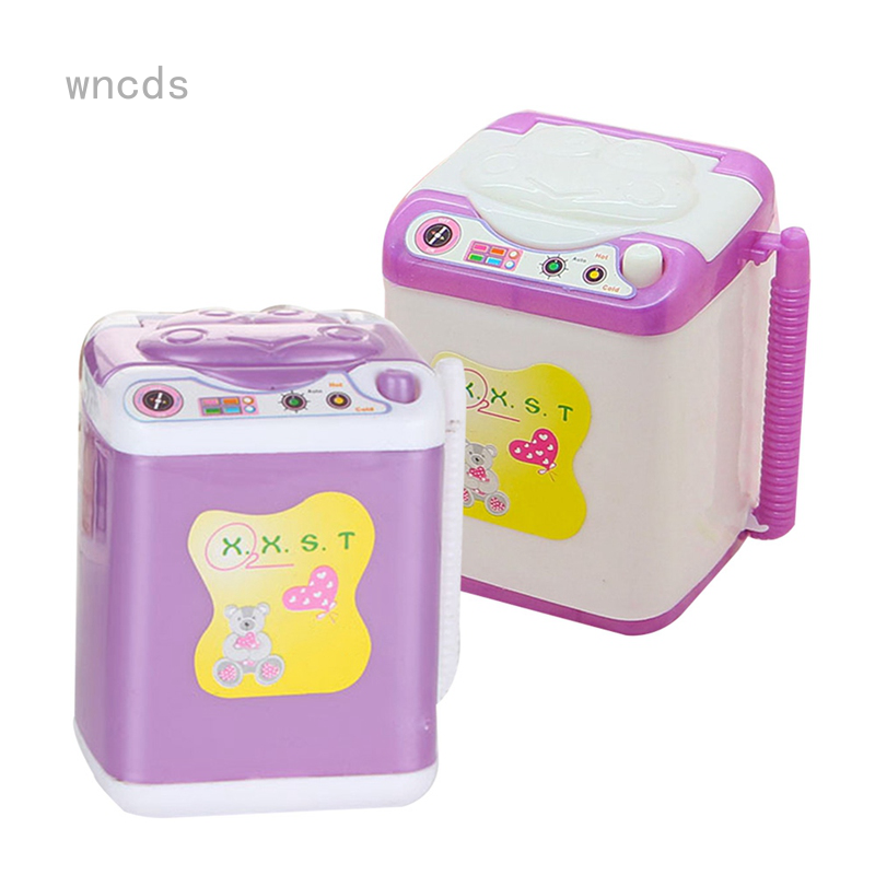 Barbie Doll Washing Machine Play House Toy Accessories Mini Washing Machine
