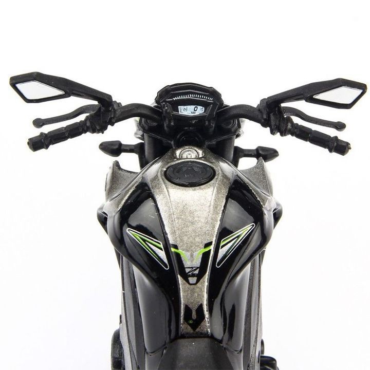 Mô hình Xe Mô Tô Kawasaki Z1000 R Green 1:18 Welly