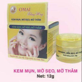 Kem OMAI mụn thâm liền sẹo.