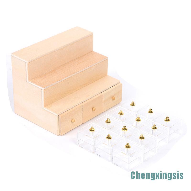 Mô Hình Tủ Trang Trí Nhà Búp Bê Tỉ Lệ 1: 1