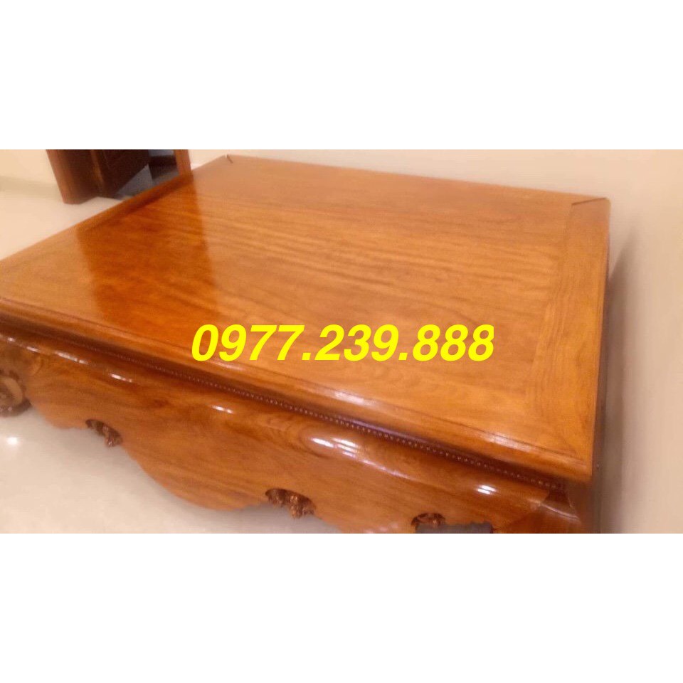 sập ngồi trơn gỗ hương