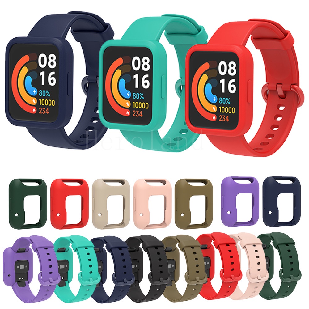 Dây Silicone Thay Thế Cho ĐồNg Hồ Xiaomi Redmi Watch 2 Redmi Watch 2 Lite
