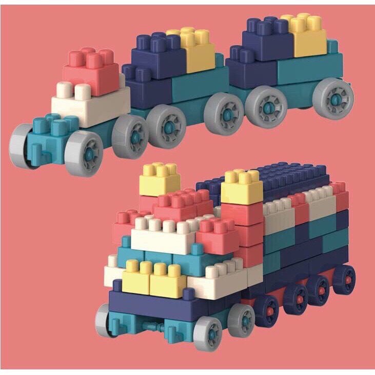 Bộ Đồ chơi xếp hình 520 chi tiết phát triển trí tuệ cho bé