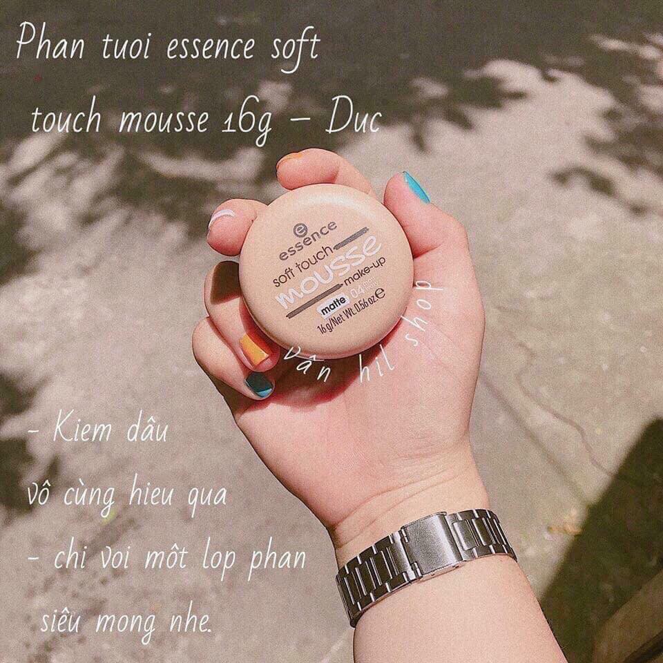 Phấn Tươi Đức Essence Soft Touch Mousse 04