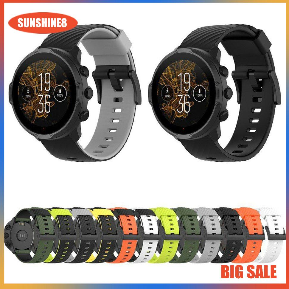 Dây đeo bằng silicon thanh lịch cho Suunto7/suunto9