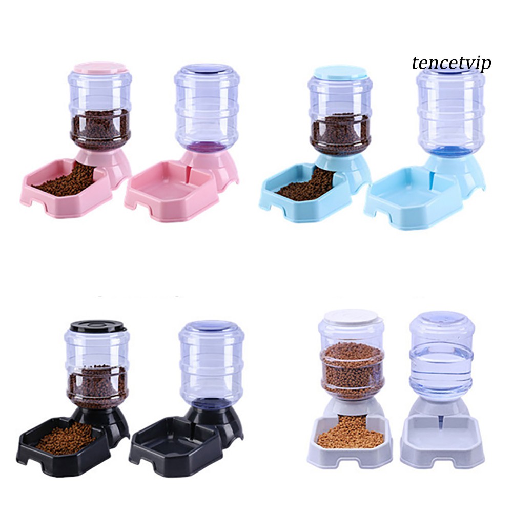 Thiết bị cung cấp thức ăn tự động 3.8l sử dụng tiện lợi cho thú cưng