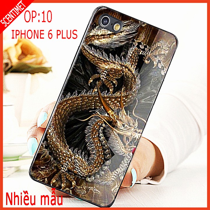 [Mã ELFLASH5 giảm 20K đơn 50K] ỐP LƯNG IPHONE 6 PLUS (ỐP KÍNH 3D SẢN PHẨM MỚI NHẤT) 5CENTIMET