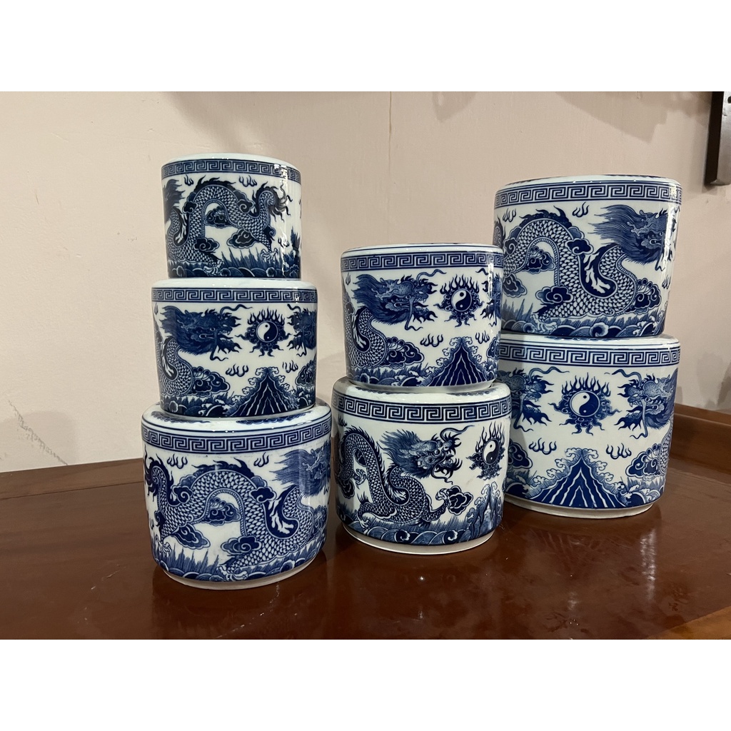 Bát hương - bát hương thờ men lam