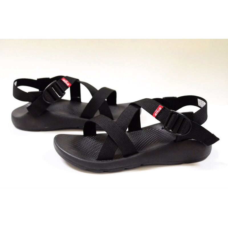 Giày sandal quai hậu dây dù rút nam mẫu chaco màu đen, xám