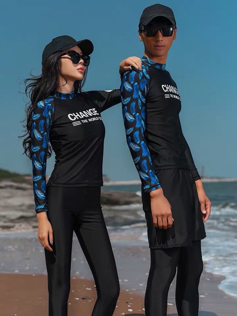 Đồ bơi đôi tay dài quần dài nam nữ CHANCE | BigBuy360 - bigbuy360.vn