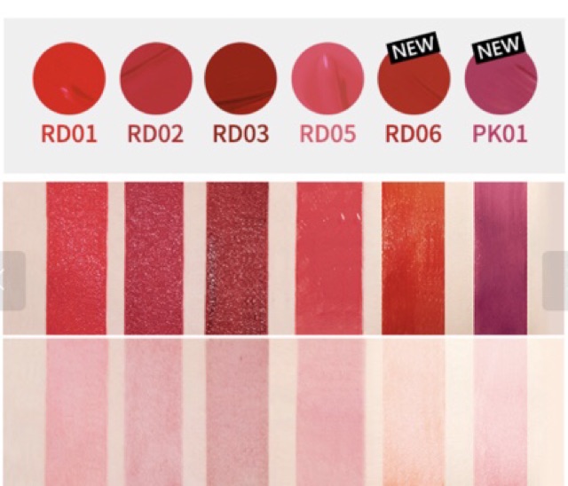 Son A’pieu Color lip stain đủ 3 loại