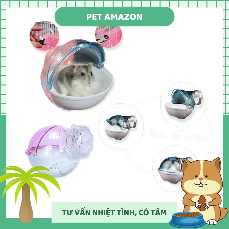 Nhà tắm gắn lồng dành cho Hamster