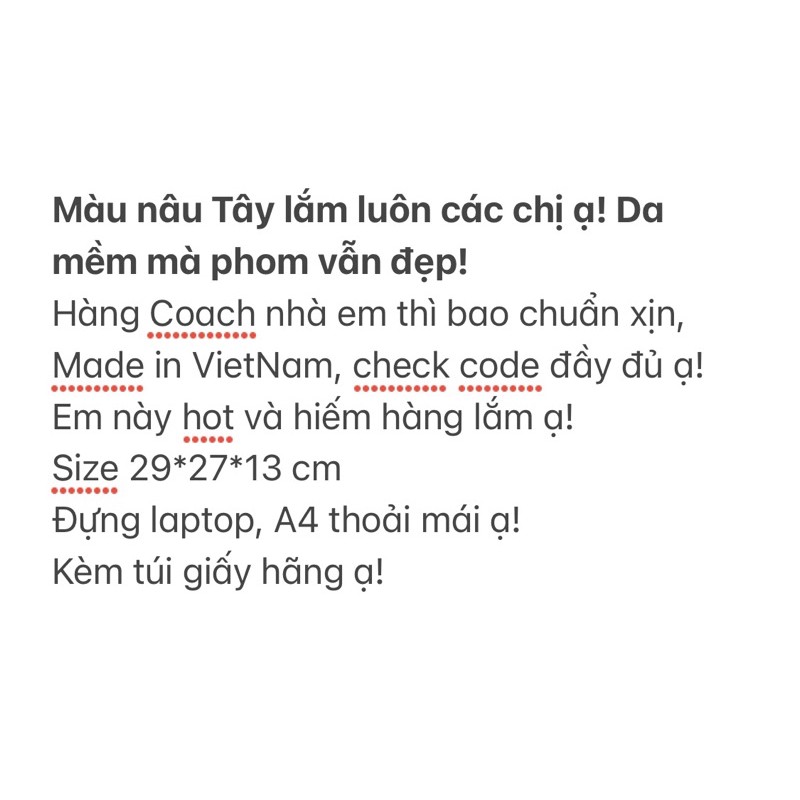 Túi Tote Xuất sư - sẵn hàng - da bò