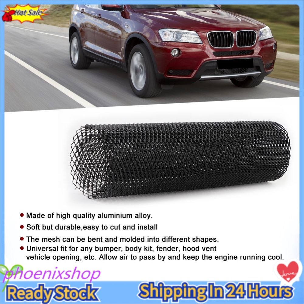 Tấm lưới tản nhiệt cho động cơ xe oto kích thước mắt 6x12mm chất liệu hợp kim nhôm lượng cao