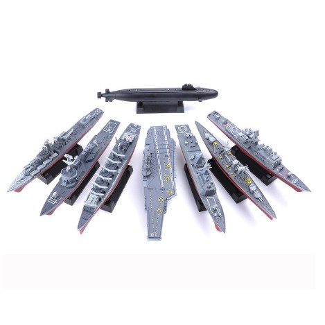 Mô Hình Tàu Chiến Quân Đội 4D Bằng Nhựa Cho Bé