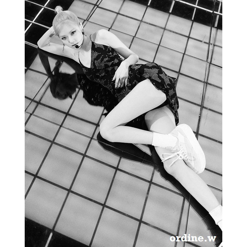 Sẵn_Giày sneaker đế bánh mì BLACKPINK Rosé