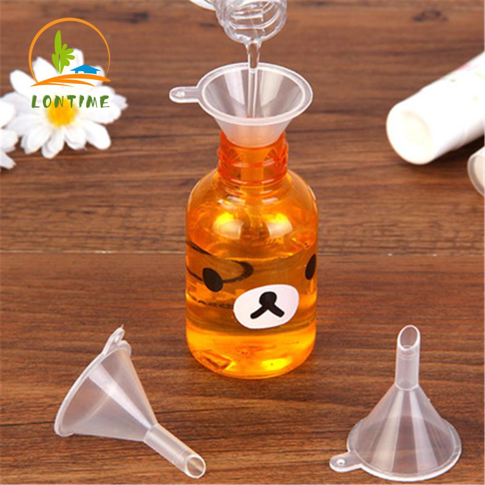 5 / 10 Phễu Nhựa Mini Trong Suốt Cho Nhà Bếp