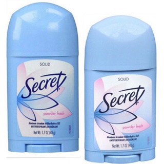 Combo 2 Lăn khử mùi Secret Powder Fresh 48g