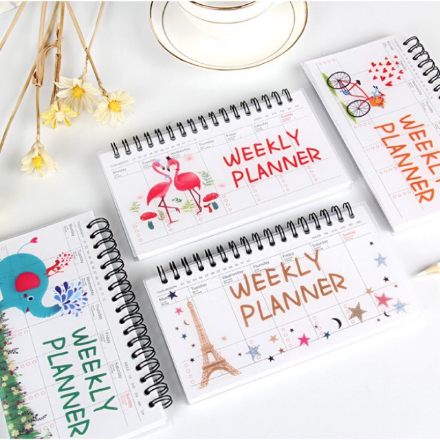 Sổ kế hoạch tuần Valentine tình nhân (Weekly Planner)