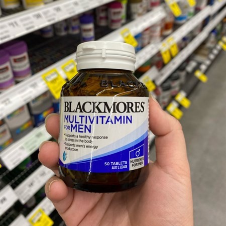 [Hàng chuẩn Úc] Vitamin tổng hợp cho Nam/đàn ông - Blackmores Multivitamin for Men DATE 2023 | BigBuy360 - bigbuy360.vn
