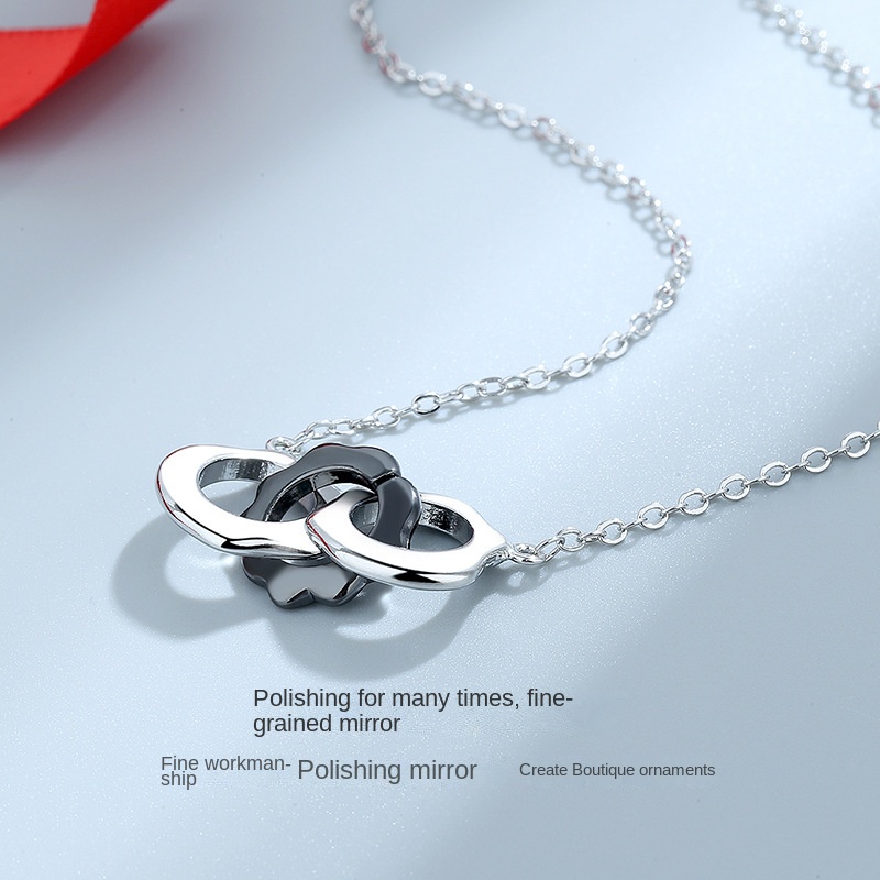 Vòng cổ Ba Vòng Màu Đơn Giản Thời Trang Dành Cho Cặp Đôi